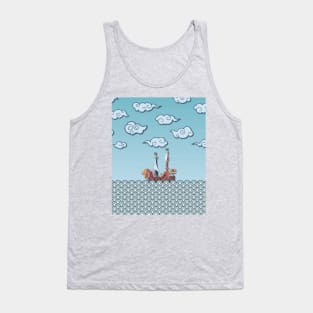 Thousand Sunny in the Ocean Tank Top
